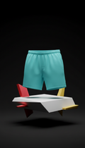 Costume boxer Electric Aqua