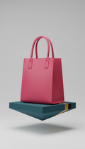 Shopper strutturata Punch Pink