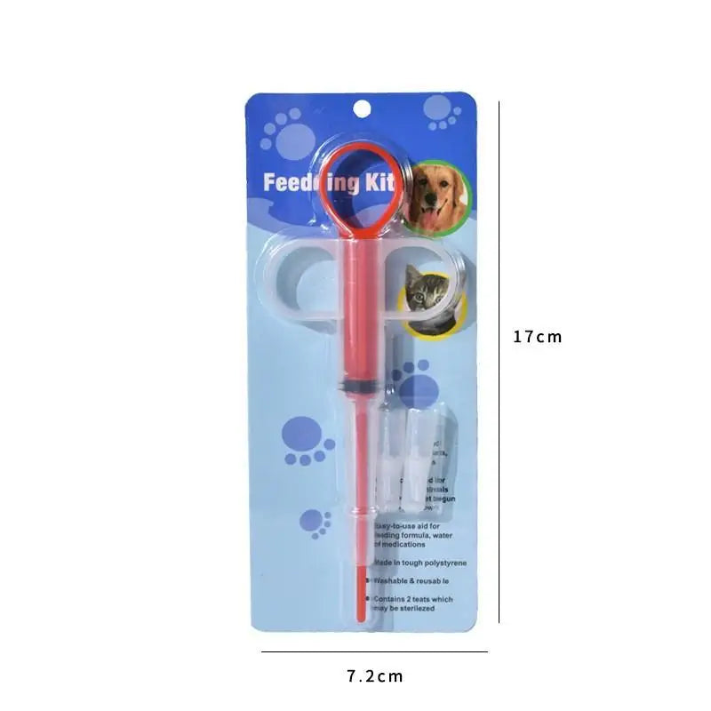 Dispenser Medicine per Cani e Gatti – Punta Morbida, Pistone Ergonomico, 5 Varianti
