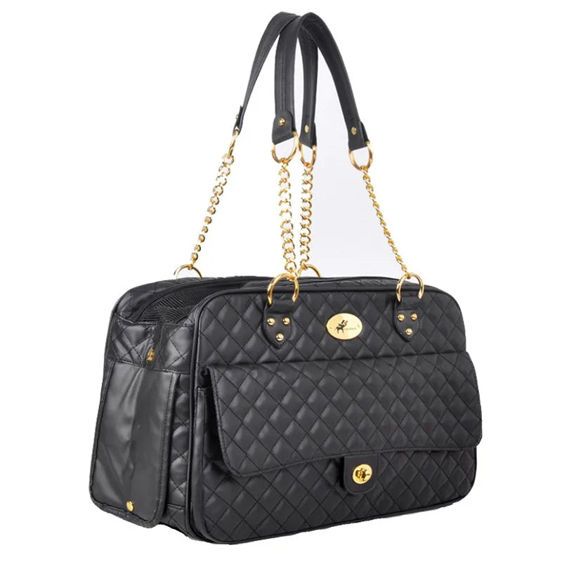 Borsa Trasportino Luxury per Cani e Gatti Piccoli – Fashion Pet Carrier, Design Elegante