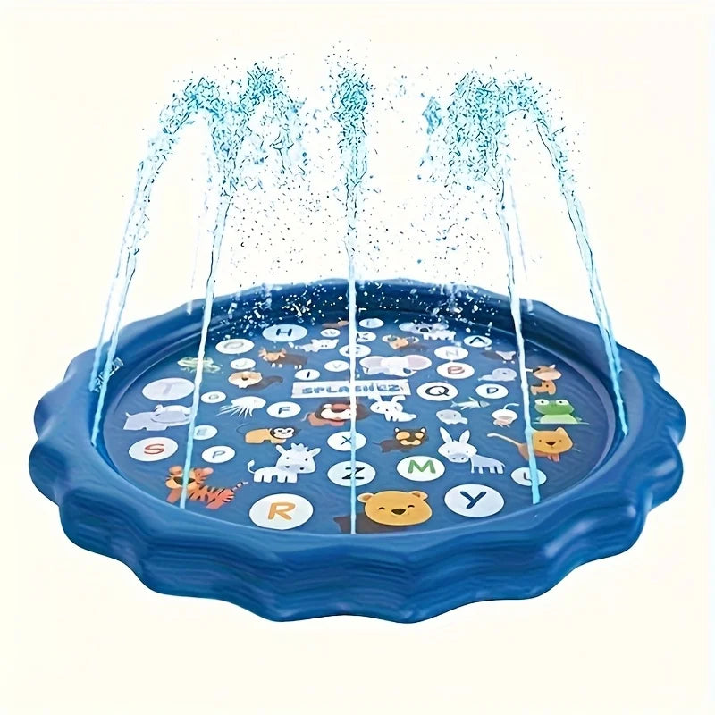 Vasca Bagno Outdoor per Cani con Funzione Spray Acqua – Antiscivolo, Rinfrescante, 2 Design
