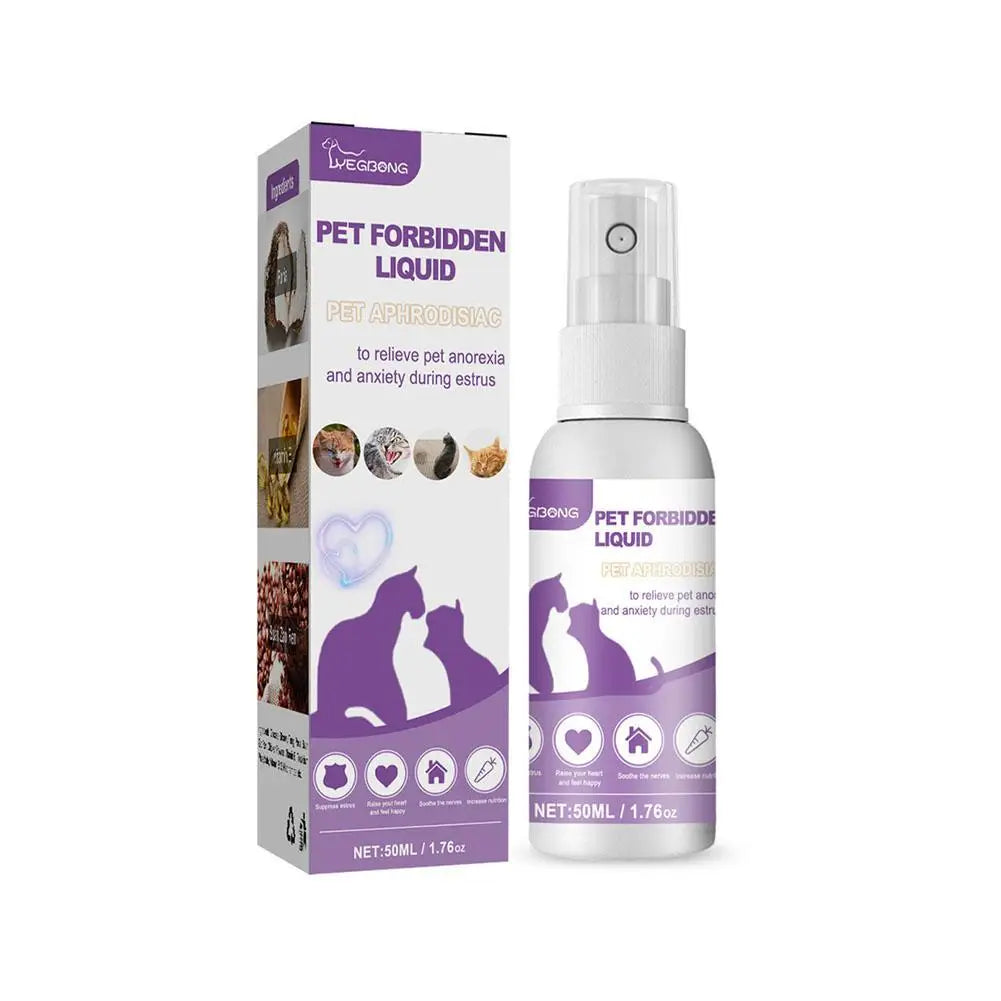 Spray Calmante ai Feromoni per Cani e Gatti – Anti-Stress