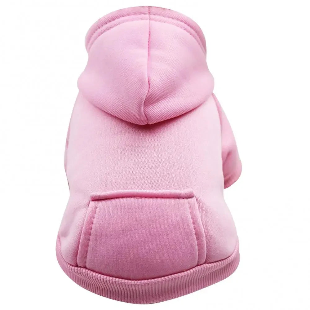 Felpa con Cappuccio Invernale per Cani Piccoli e Medi – Giacca Pet Calda, 6 Colori 6 Taglie