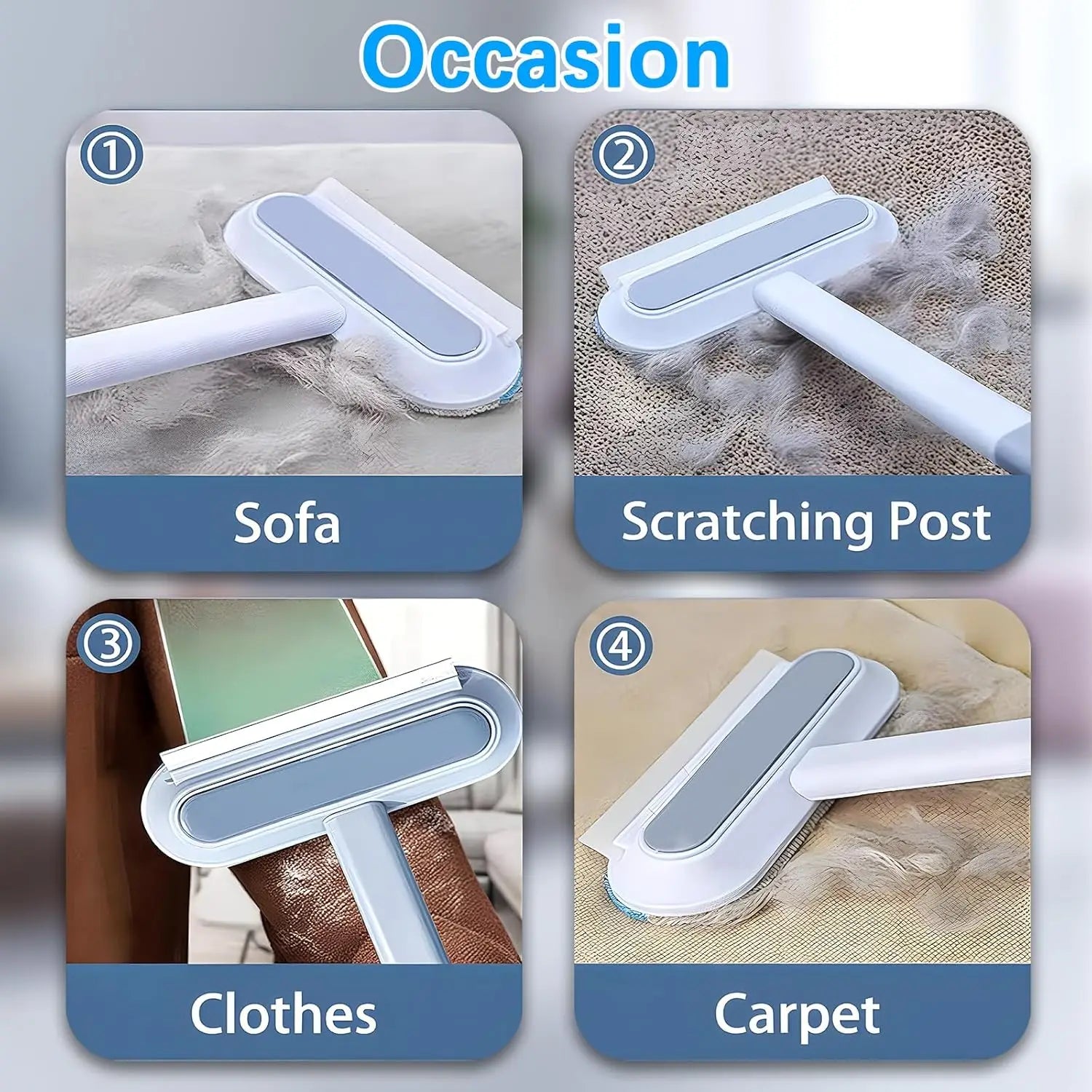 Spazzola Rimuovi Peli Riutilizzabile per Divani, Mobili e Vestiti – Ecologica, Zero Sprechi
