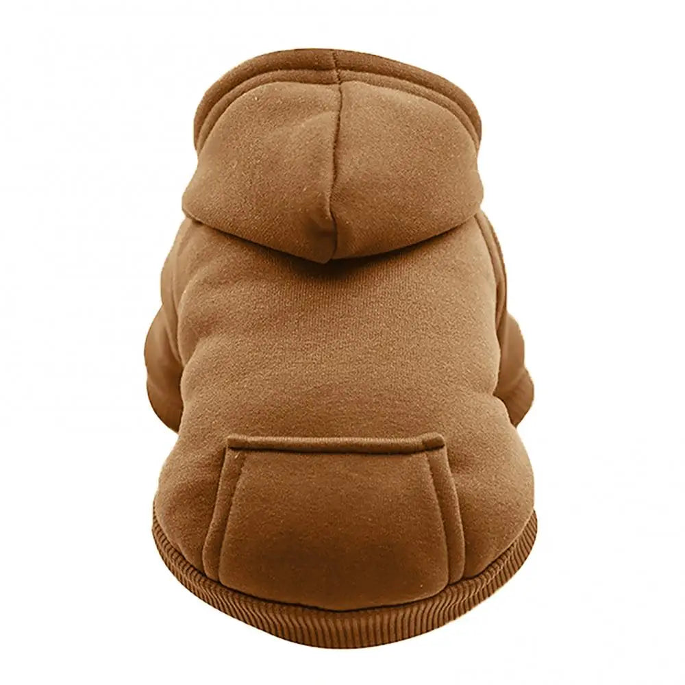 Felpa con Cappuccio Invernale per Cani Piccoli e Medi – Giacca Pet Calda, 6 Colori 6 Taglie