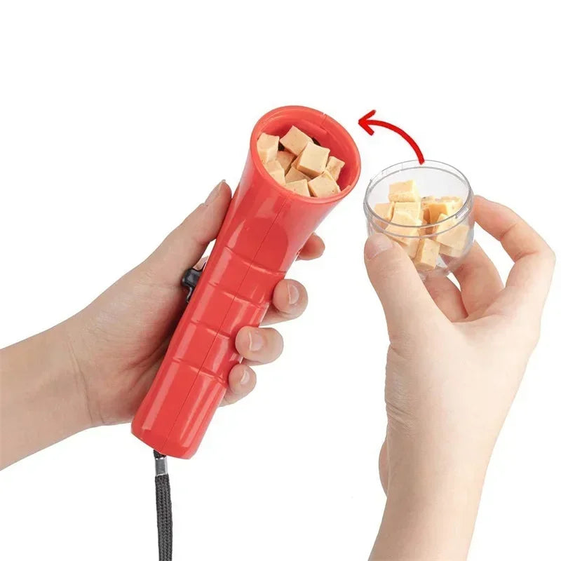 Lanciatore Snack Catapulta Interattivo per Cani e Gatti – Training Divertente, 2 Colori