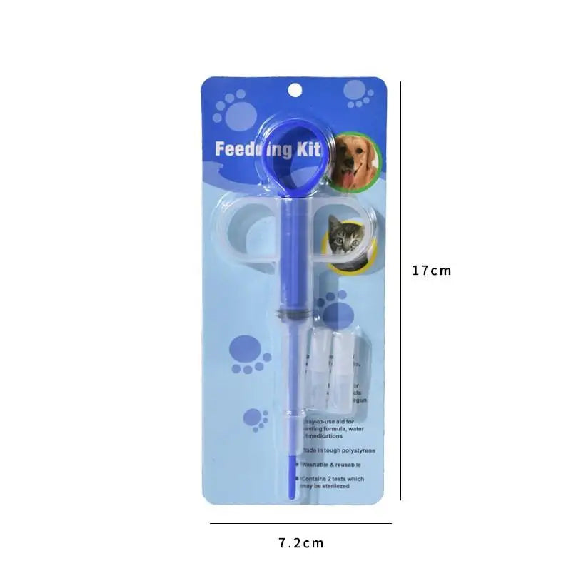 Dispenser Medicine per Cani e Gatti – Punta Morbida, Pistone Ergonomico, 5 Varianti