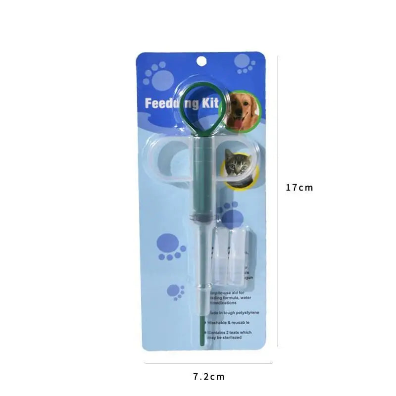 Dispenser Medicine per Cani e Gatti – Punta Morbida, Pistone Ergonomico, 5 Varianti