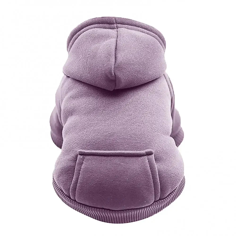 Felpa con Cappuccio Invernale per Cani Piccoli e Medi – Giacca Pet Calda, 6 Colori 6 Taglie