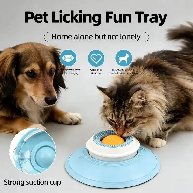 Vassoio Lecca-Lecca Interattivo per Cani e Gatti – Slow Feeder