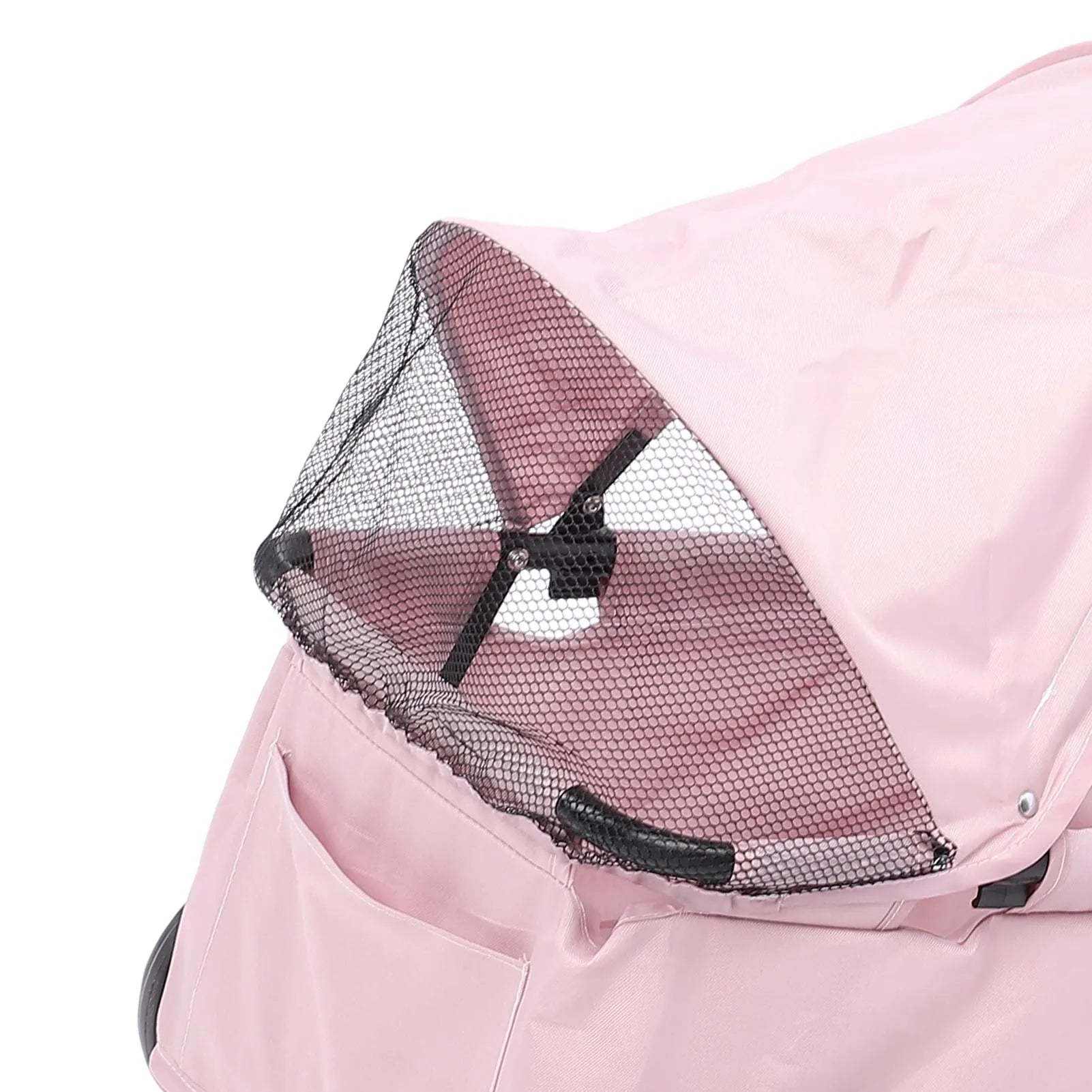 Multifunctional Pet Stroller with Canopy 4 Wheels Foldable Pet Strolling Cart for Small Dogs Cats Lightweight Easy Assembly