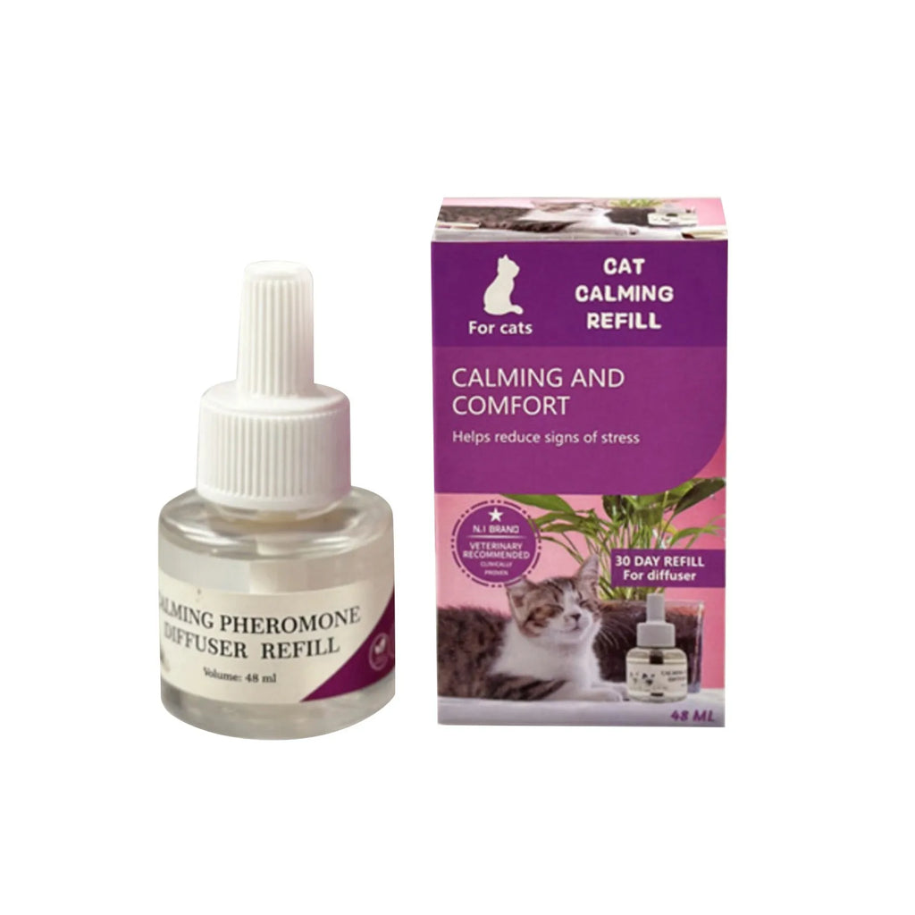 Diffusore Spray Feromoni Calmanti per Gatti – 48ml, Anti-Stress, Anti-Graffi e Anti-Marcatura