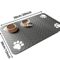 Tappetino Assorbente Antiscivolo per Ciotole Cane e Gatto