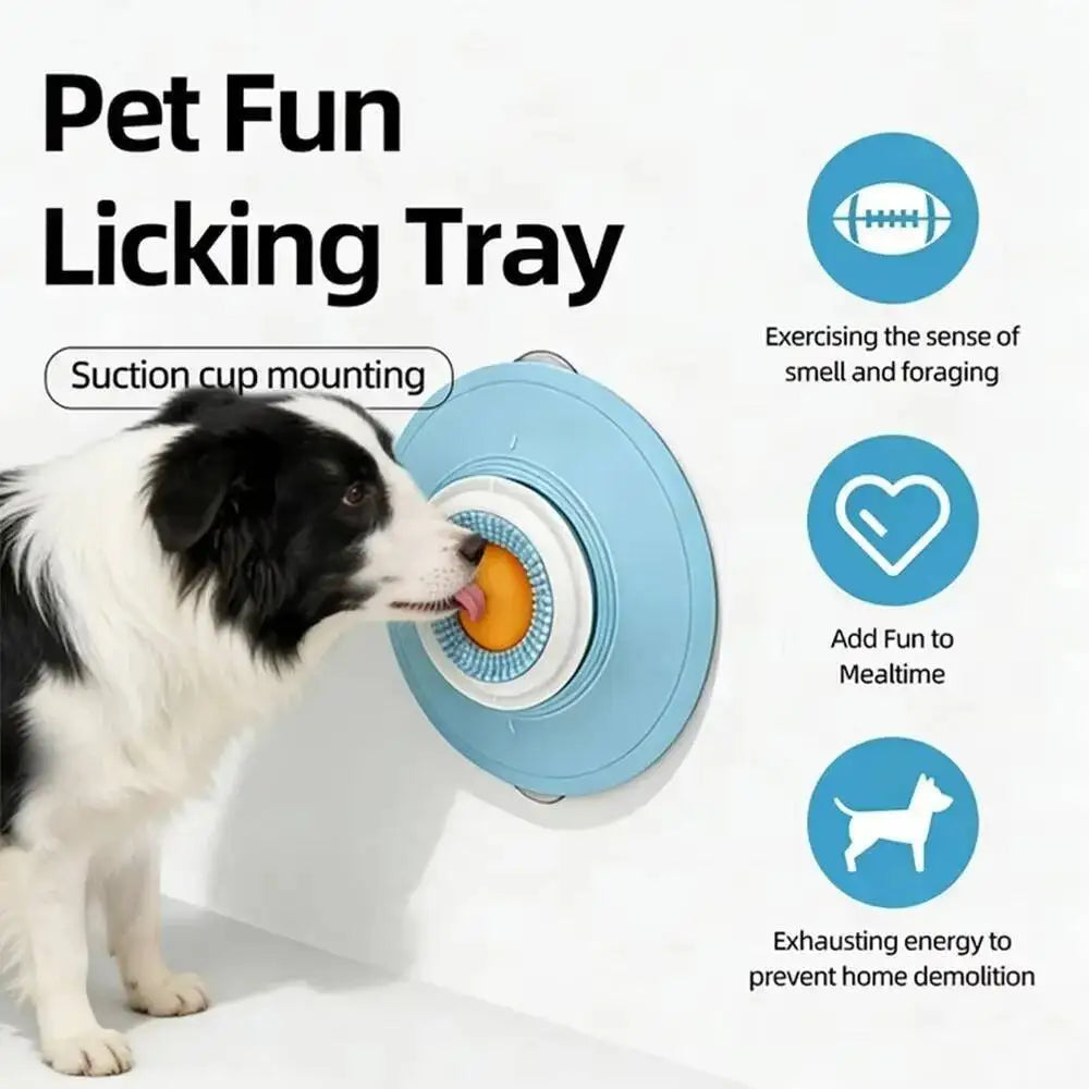 Vassoio Lecca-Lecca Interattivo per Cani e Gatti – Slow Feeder