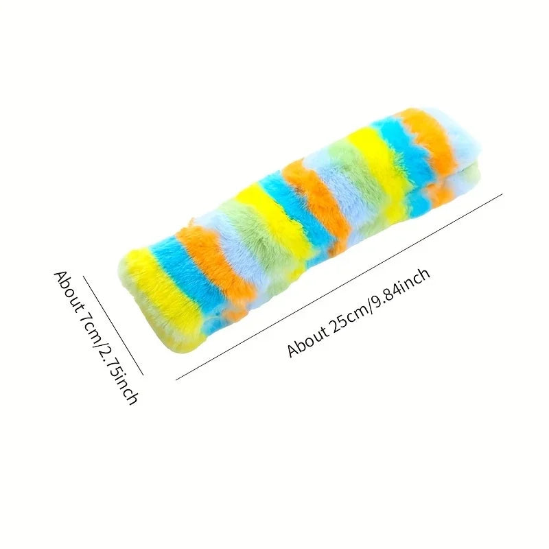 Cuscino Peluche Interattivo per Gatti – Catnip Naturale, Squeaky, Masticabile, 3 Colori