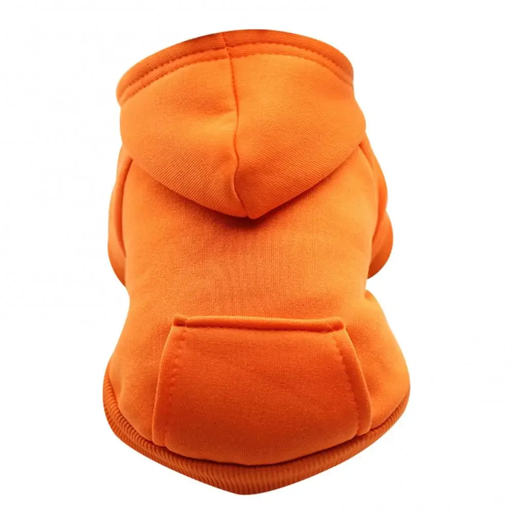 Felpa con Cappuccio Invernale per Cani Piccoli e Medi – Giacca Pet Calda, 6 Colori 6 Taglie