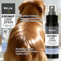 Spray al Cocco Cura Pelo per Cani e Gatti – 100ml, Nutre, Lucida ed Elimina Odori