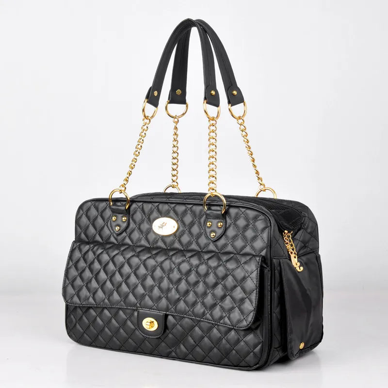Borsa Trasportino Luxury per Cani e Gatti Piccoli – Fashion Pet Carrier, Design Elegante