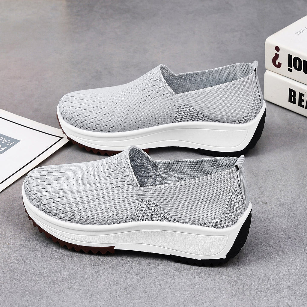 Cuff-height Heel-less Thick-soled Shoes / Scarpe senza tacco all'altezza del polsino con suola spessa - FRAMOShopcalzature donna FRAMOShopBlack36CJYD297092101AZ