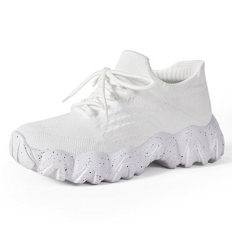 Lace-up Fly-knit Socks Shoes Fashion Trendy Sneakers / Scarpe da ginnastica alla moda con lacci e lavorazione Flyknit. - FRAMOShopcalzature donna FRAMOShopWhite36CJYD244140301AZ