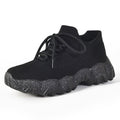 Lace-up Fly-knit Socks Shoes Fashion Trendy Sneakers / Scarpe da ginnastica alla moda con lacci e lavorazione Flyknit. - FRAMOShopcalzature donna FRAMOShopBlack36CJYD244140307GT
