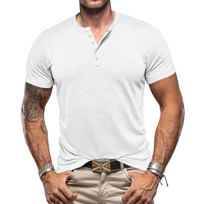 Men's Henley Shirt Amazon Top T-shirt / Maglietta Henley da uomo Amazon Top T-shirt - FRAMOShopabbigliamento uomo FRAMOShopApricot3XLCJYH295391612LO