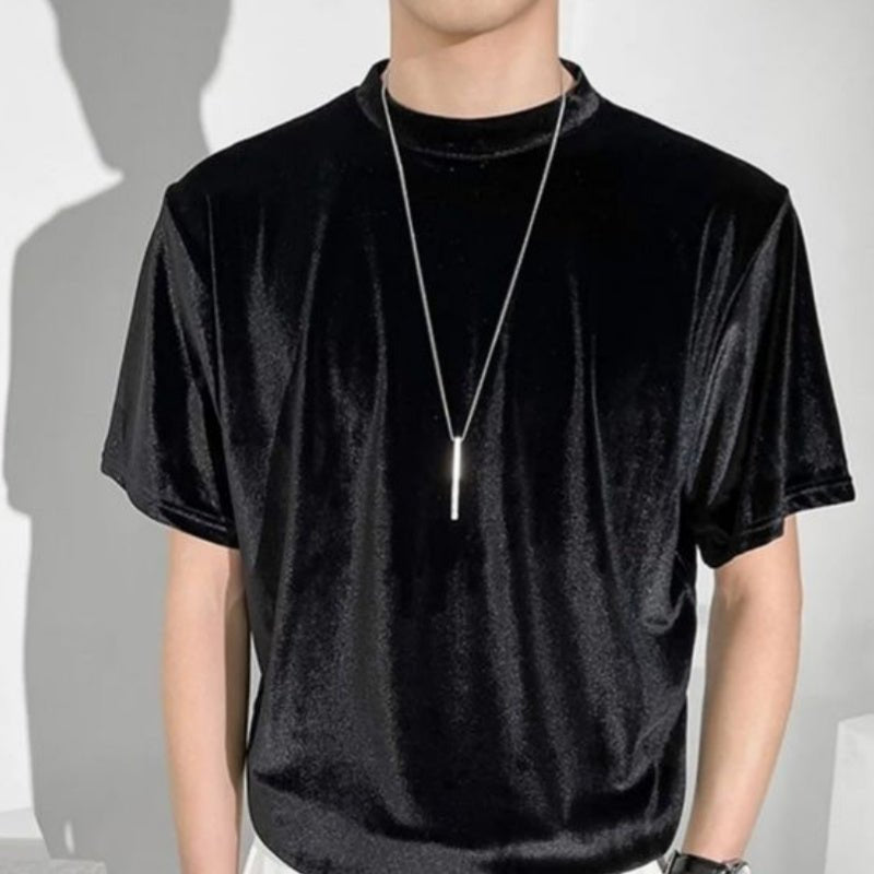 Mens Summer New Cool Short-Sleeve T-Shirt / T-shirt da uomo estiva a maniche corte, nuova e fresca - FRAMOShopabbigliamento uomo FRAMOShopBlack2XLCJYH295530404DW