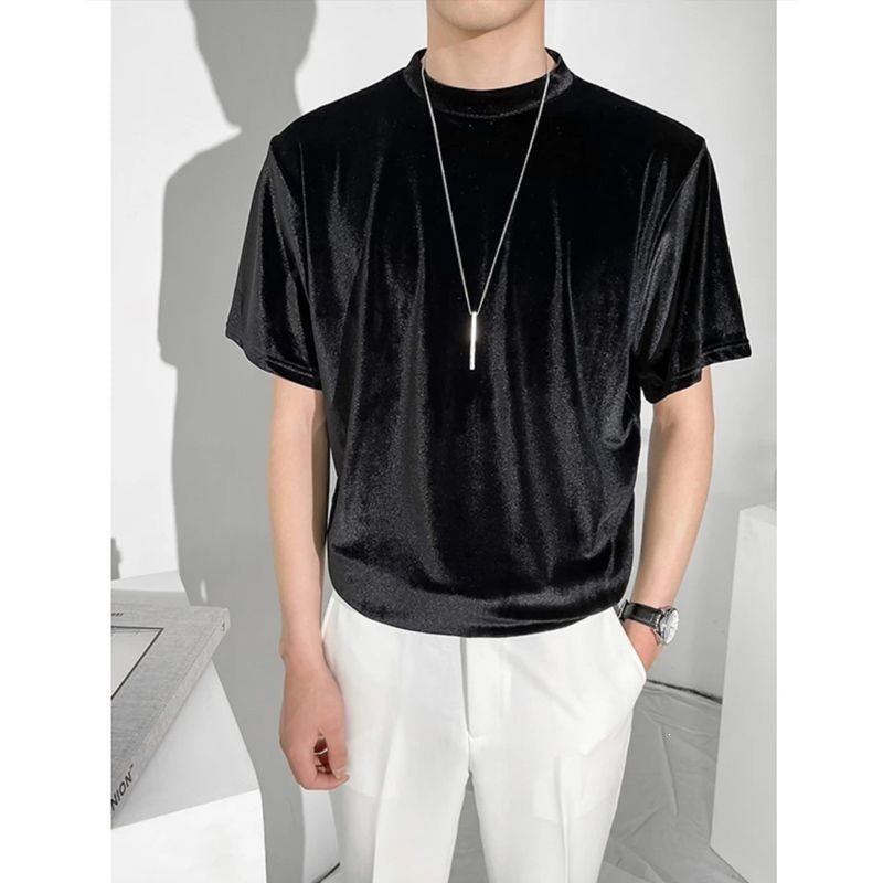 Mens Summer New Cool Short-Sleeve T-Shirt / T-shirt da uomo estiva a maniche corte, nuova e fresca - FRAMOShopabbigliamento uomo FRAMOShopBlack2XLCJYH295530404DW