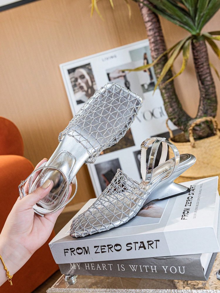 Plus-size Breathable Closed-toe Sandals / Sandali traspiranti a punta chiusa - FRAMOShopcalzature donna FRAMOShopSilver34CJYD293108819SH