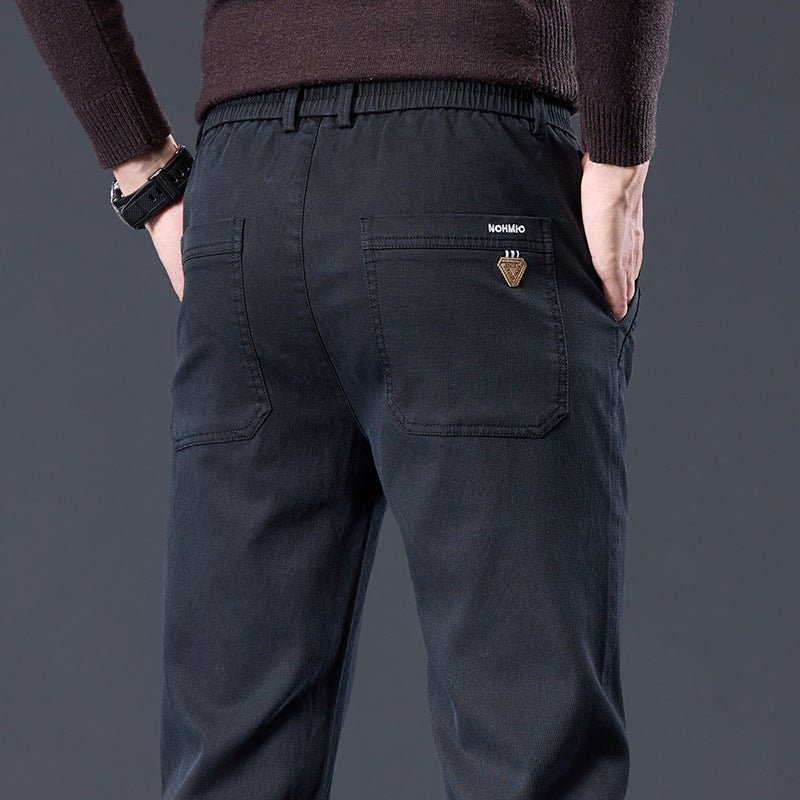 Spring And Autumn Loose-fitting Straight-leg Slim-fit Casual Trousers / Pantaloni casual slim fit a gamba dritta, vestibilità ampia, per primavera e autunno - FRAMOShopabbigliamento uomo FRAMOShopBlack28CJXX295107401AZ