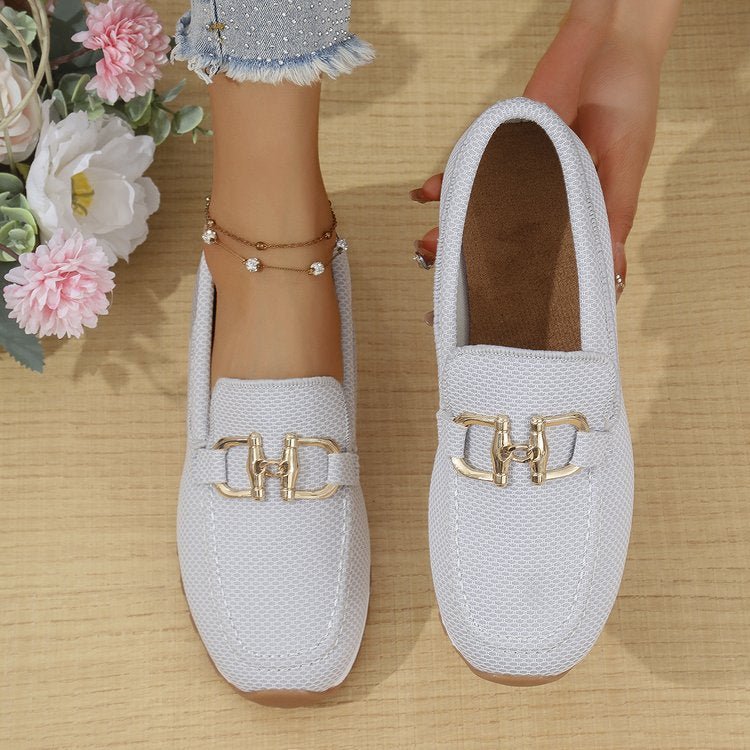 Women's All-match Casual Solid Color Flat Simple Sneaker / Sneakers basse semplici da donna, versatili e casual, in tinta unita. - FRAMOShopcalzature donna FRAMOShopBlack36CJYD243594409IR